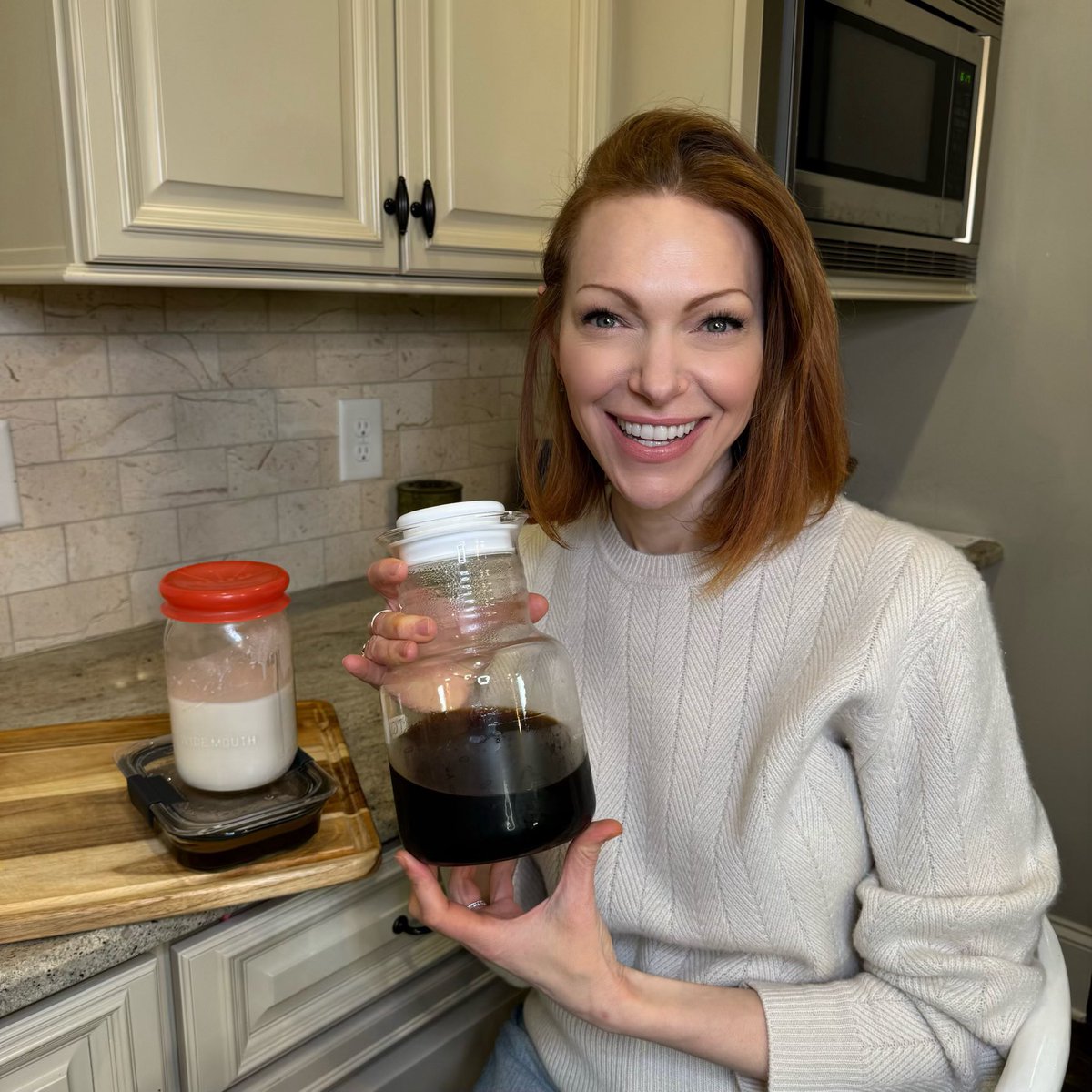 #GetYourPrepOn by making a batch of cold brew at home with @LauraPrepon! Check out her IG reels to see how she does it… #PrepOn