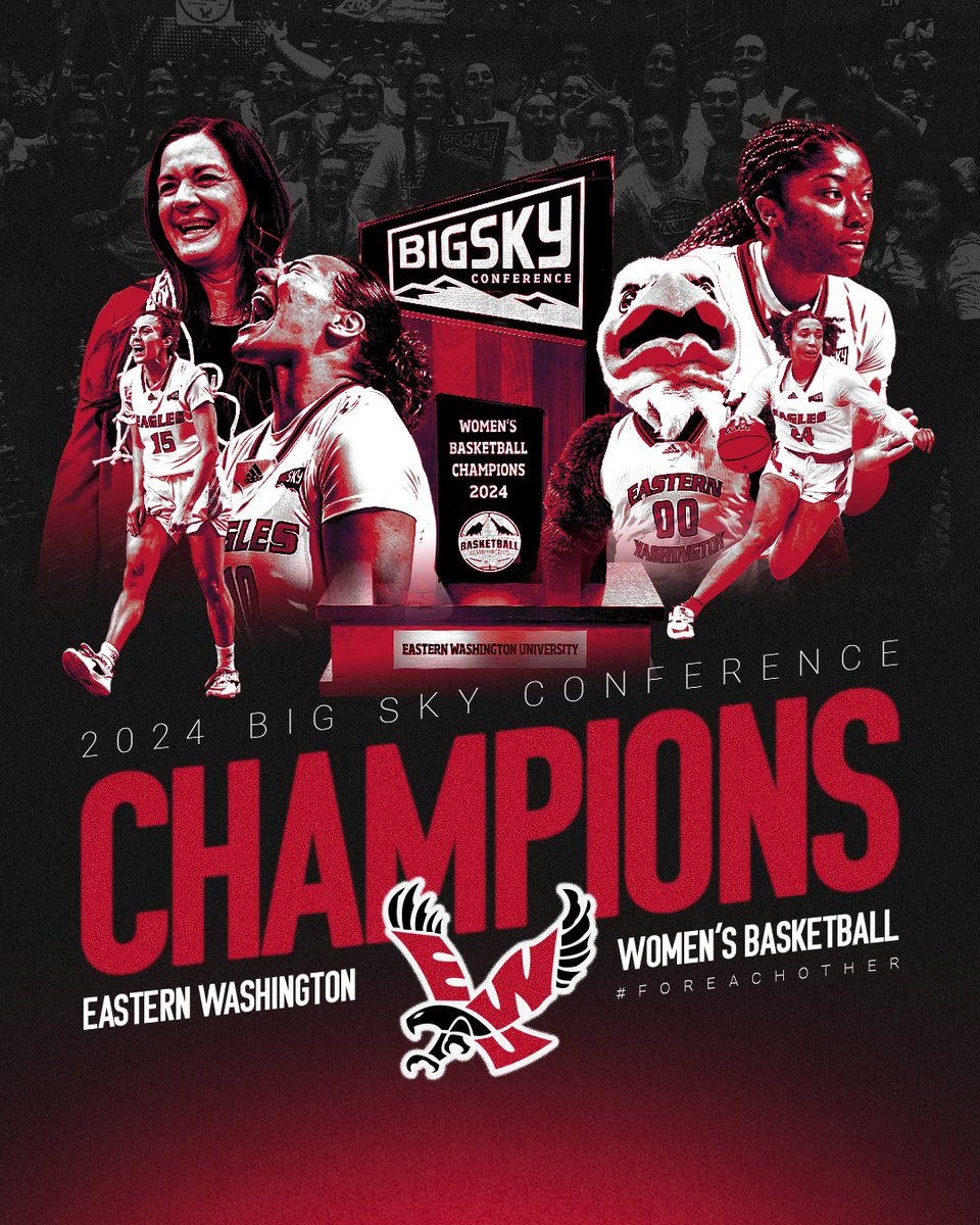 Get your dancin' shoes ready - @bigskyconf Champions #goeags #basketball #hoops #marchmadness