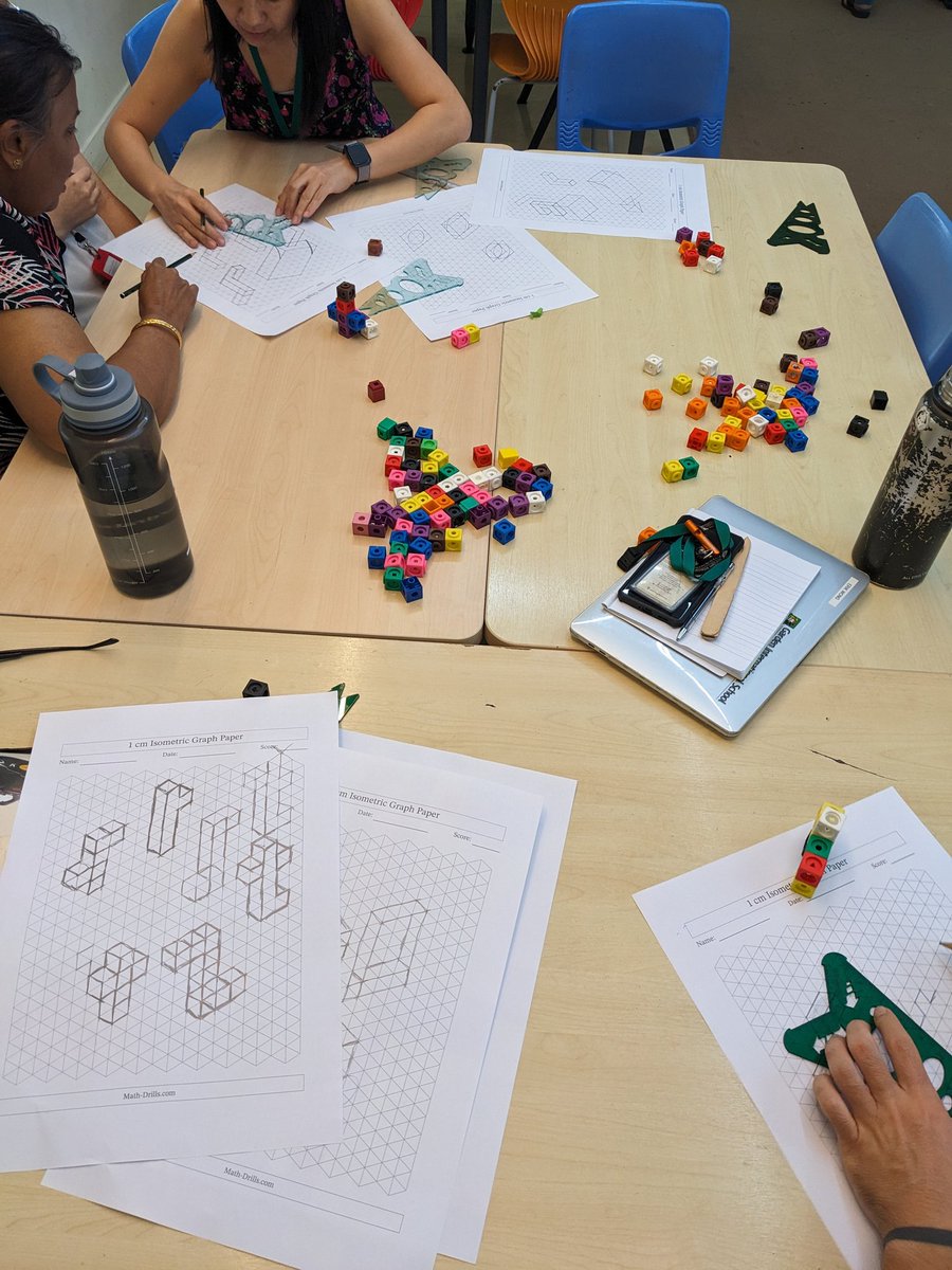 Year 6 team getting some revision / training for isometric drawing techniques with our qualified engineering colleagues in preparation for the #F1inSchools project! Stay tuned...