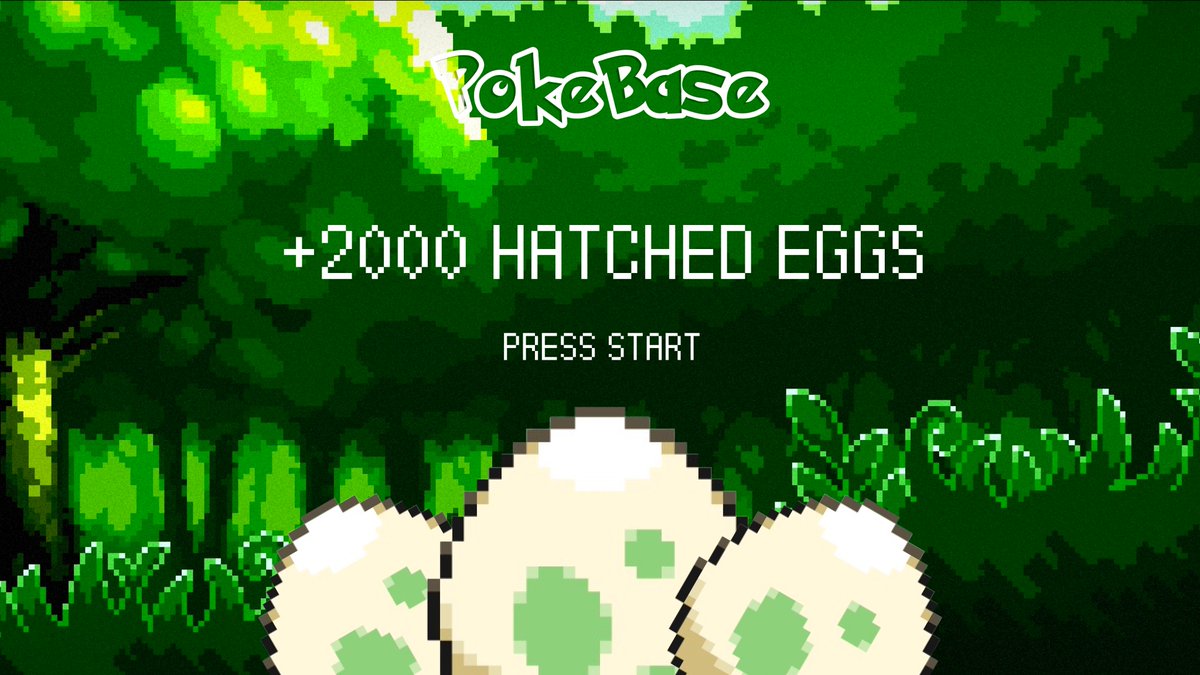 Poke_Base's tweet photo. We have reached over 2000 hatched eggs on https://t.co/8P94JrE8yS🐣 https://t.co/zTpNVkzxVg