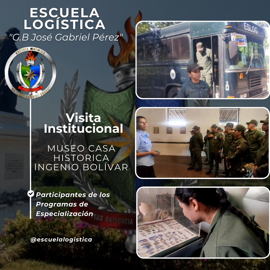 #13M Los participantes de los programas de Especialización, realizaron visita institucional al Museo Casa Historica Ingenio Bolívar​, monumento histórico​ que se encuentra en una antigua  propiedad de la familia Bolívar, ​ ubicada en San Mateo, ​​Municipio Bolívar del Edo Aragua