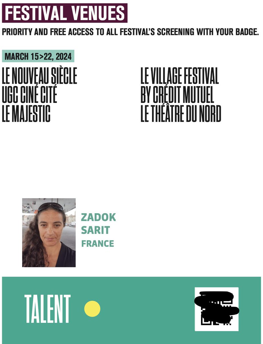 So looky here- I'm officially "Talent" and going to co-pitch my TV Series THE GOLDEN EGG at <a href="/SeriesManiaPro/">SERIES MANIA FORUM</a> in Lille on March 19th! Super stoked to meet other resident writers at the Creative Bazaar! So long pyjama pants and bunny slippers!