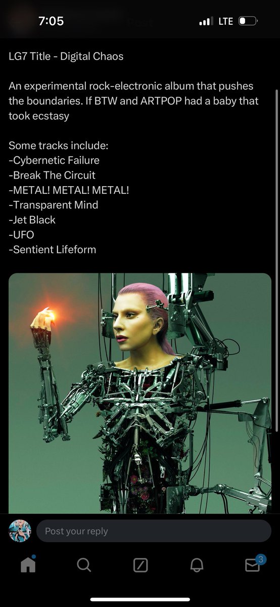 Gaga3tylerr's tweet image. OMG #lg7 #outsoon