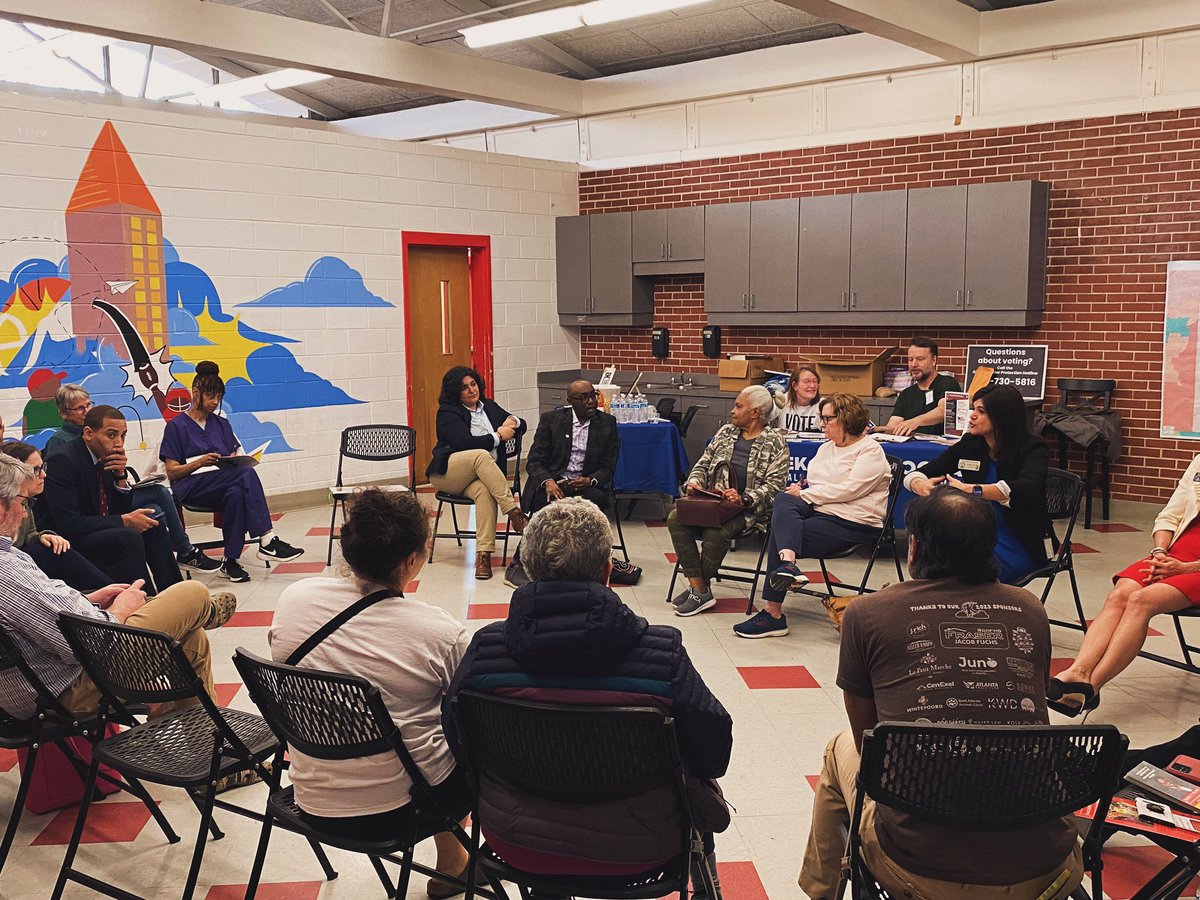 Nice to join residents and my partners in government, @SairaForGeorgia, @VoteForOmari ,@elenaparent, and @LarryJohnsonD3, to discuss the synergies in our approach to deliver results for our neighbors.