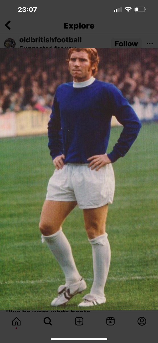 What a picture #AlanBall #whiteBoots #Everton