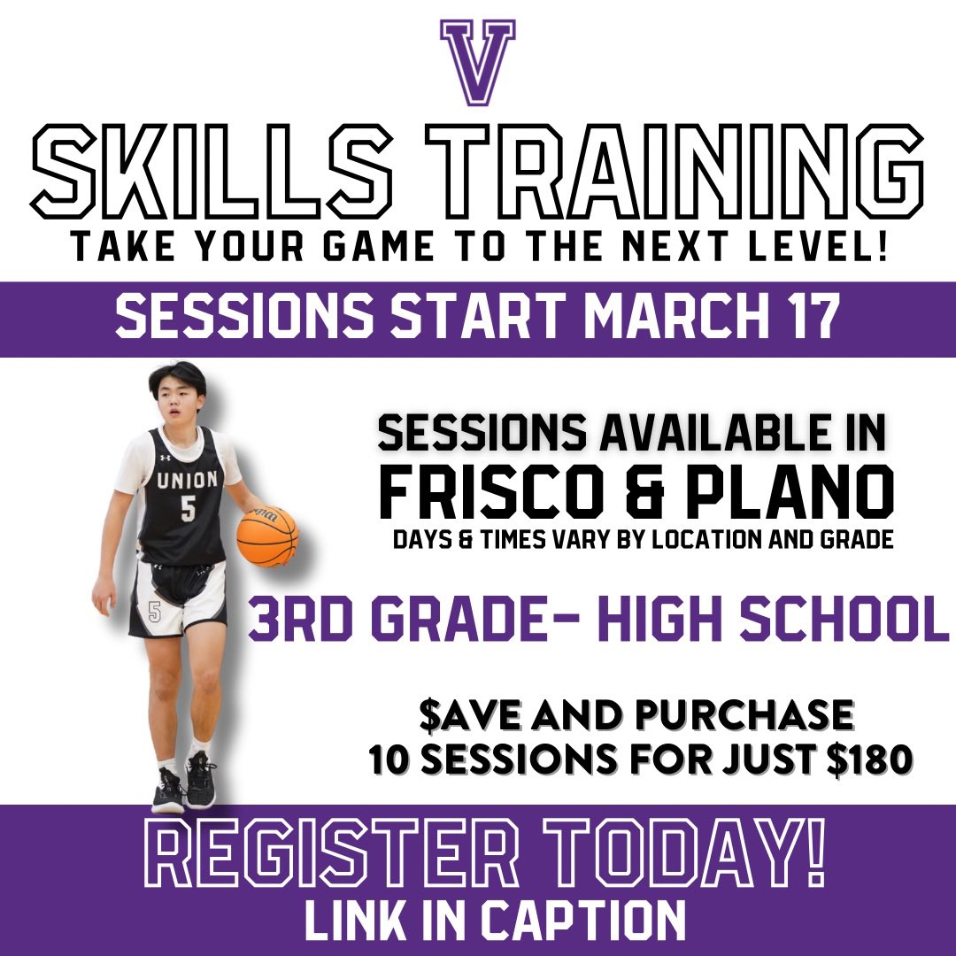 ValorSportsTX's tweet photo. Sessions start the week of March 17 ⏰
📍Sessions available in Frisco and Plano 
🏀 Grades: 3rd- High School 
🚨SESSIONS ARE OPEN TO THE PUBLIC🚨
Drop in sessions for $25 

Register here: https://t.co/1ZiyqWKMe7 https://t.co/36bu3hdXgK