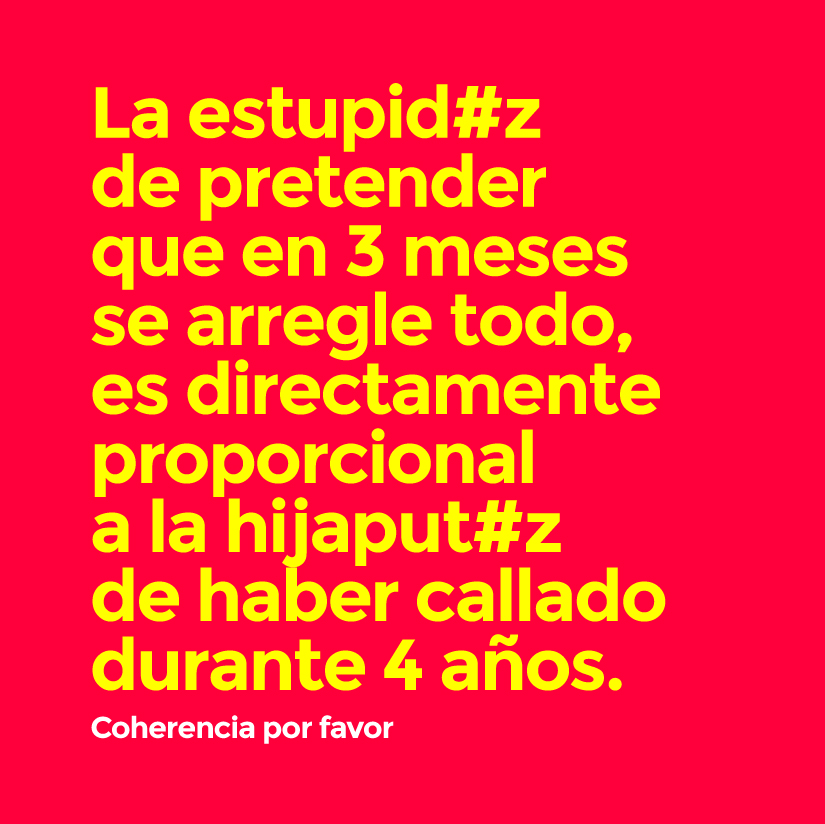 CoherenciaFavor's tweet photo. https://t.co/FzmSv1mmmh