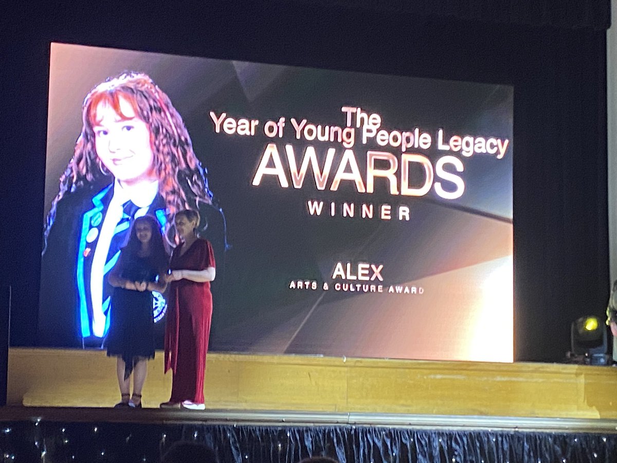 Congratulations Alex!!  Winner of the Arts and Culture Award for demonstrating outstanding achievement in the Creative Arts, Inverclyde Year of the Young Person Legacy Awards 2024 🙌🙌 🥳🥳<a href="/_stcolumba/">St.Columba's HS, Gourock</a>