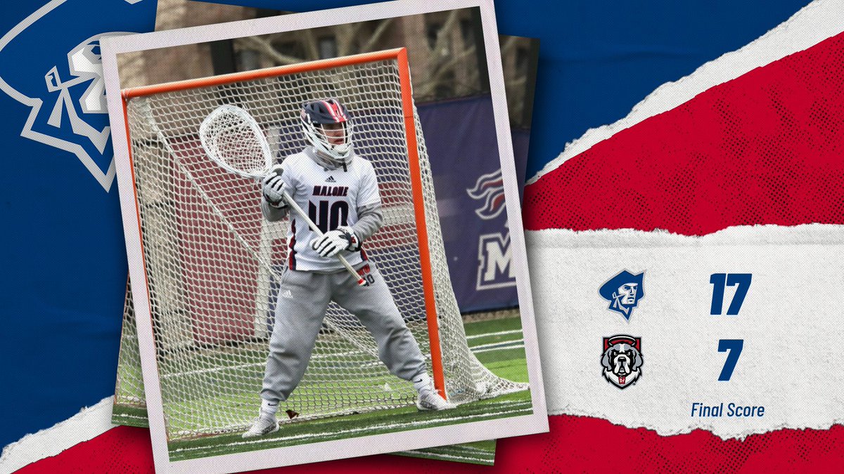 Men’s Lacrosse gets back in the win column with a big win at D’Youville!

#RollNeers
