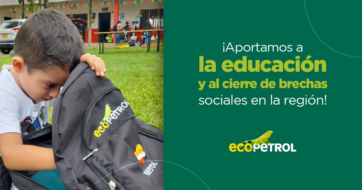 #OrgulloEcopetrol |Entregamos más de 2.500 kits escolares para estudiantes y docentes en los municipios de San Luis de Cubarral, El Dorado y Guamal, en el Meta. Con estas acciones, ayudamos a reducir la deserción escolar en la región 🎒✏️🤠  

Conoce más sobre estas entregas 📚⬇️