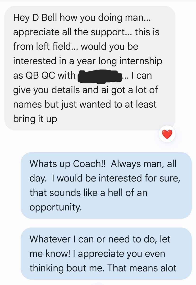 Sometimes The Smallest Text Can Confirm To YOURSELF That You Are On The Right Path. Coaching Has Been Taking Its Toll, But This Re-Ignited A Flame And Affirmed That Im Doing Something Right! #headdown #bellyempty