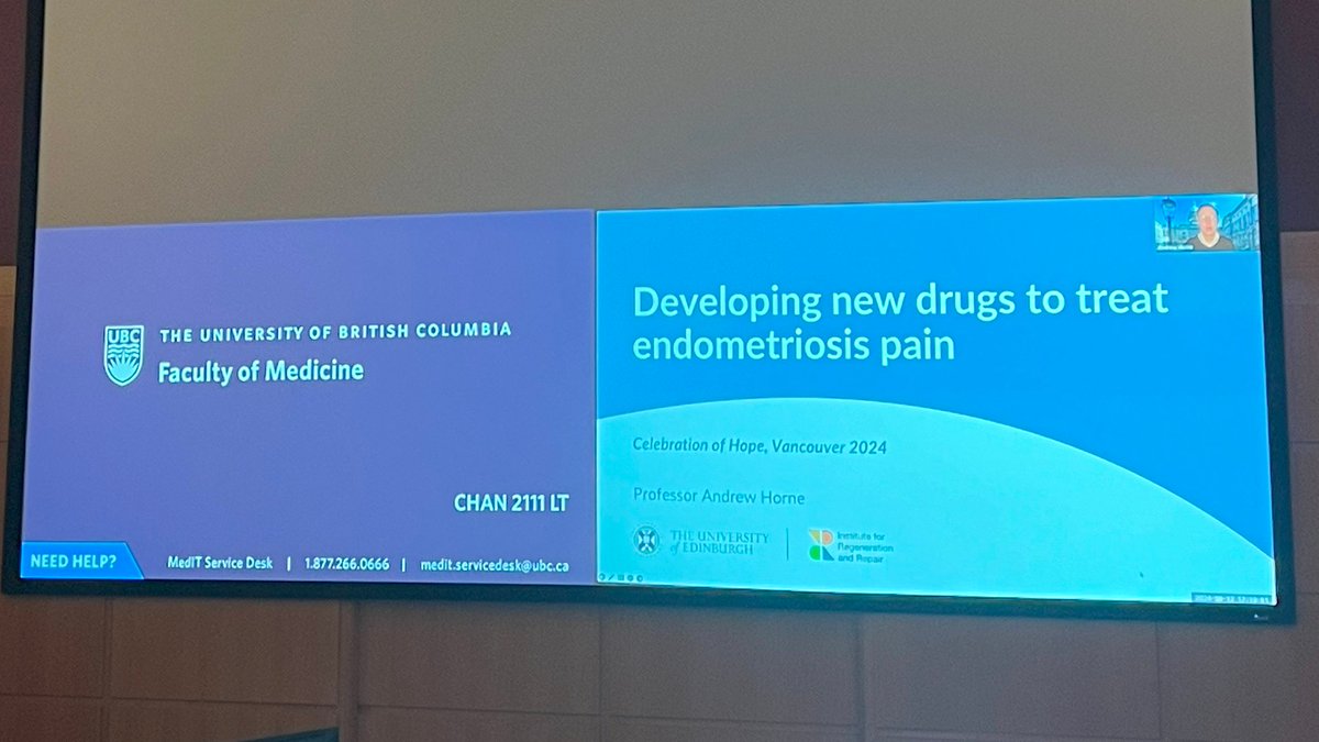 We were inspired by @exppect @horne_research presentation at the Celebration of Hope event for @pelvicpainendo @BCWomensHosp. Hoping to see novel treatments for #endometriosis in the future!
