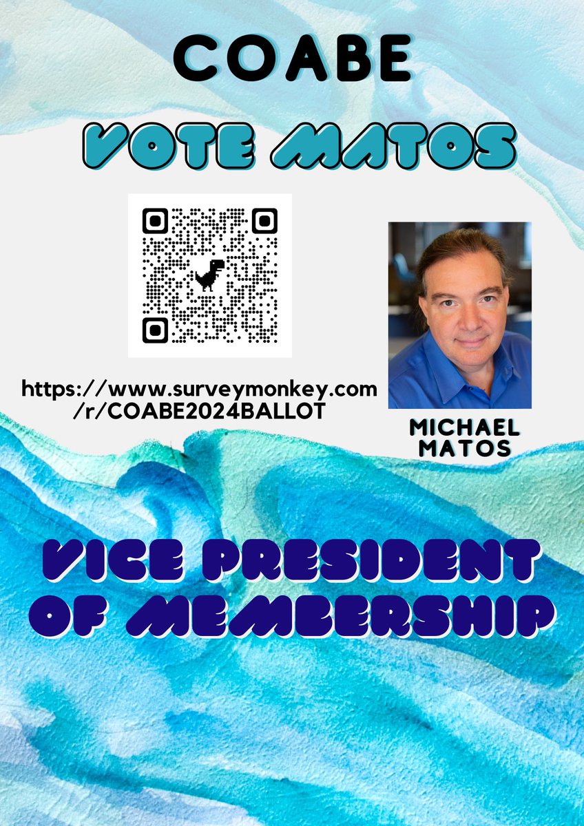 Catching fish in Seattle COABE 2022. Vote Michael Matos for VP of Membership. You know I caught that one. Catch up on the candidates and vote today! surveymonkey.com/r/COABE2024BAL…

@COABEHQ @Iacea_il @IAACE @KYAdultEd @WisLiteracy @IowaLiteracy @literacy_mn @OAACE