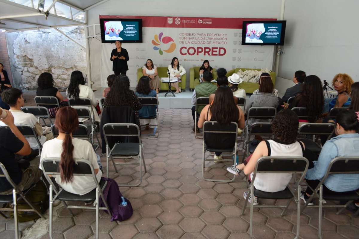 El día de hoy el Consejo llevó a cabo el Seminario: “Abordajes, metodologías y ámbitos de incidencia para eliminar y prevenir la discriminación” en el marco del 1er Concurso de Investigación sobre #Discriminación en la CDMX.