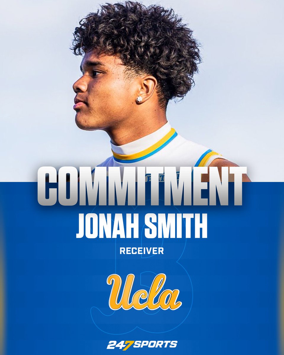 BREAKING: Rancho Santa Margarita (Calif.) Santa Margarita ’26 WR Jonah Smith has committed to #UCLA and went in-depth on why he chose the #Bruins 247sports.com/Article/stando…