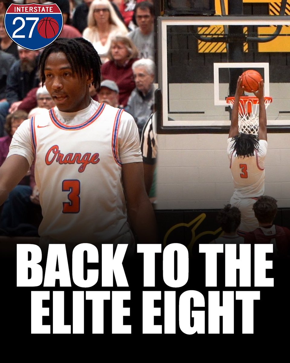 ZachFleer270's tweet photo. Olentangy Orange is returning to the Elite Eight after a masterful defensive showing in the fourth quarter of their 50-42 win over Newark 🔥🍊 @OrangePioneers @levi_davis13 @keegan_knupp @_devinbrown24 https://t.co/M9wrGJUoa1