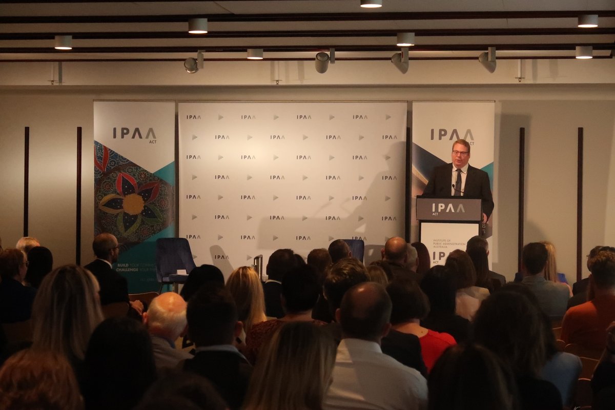 IPAA ACT (@ipaaact) on Twitter photo “I want my staff to know the story, tell the story, and shape the story.”
Blair Comley PSM, Secretary of <a href="/healthgovau/">Australian Dept of Health, Disability and Ageing</a>, reflects on creating a strategic map & narrative for the department & empowering staff to play an active role in the process at today's #IPAASecretarySeries. “I want my staff to know the story, tell the story, and shape the story.”
Blair Comley PSM, Secretary of <a href="/healthgovau/">Australian Dept of Health, Disability and Ageing</a>, reflects on creating a strategic map & narrative for the department & empowering staff to play an active role in the process at today's #IPAASecretarySeries.