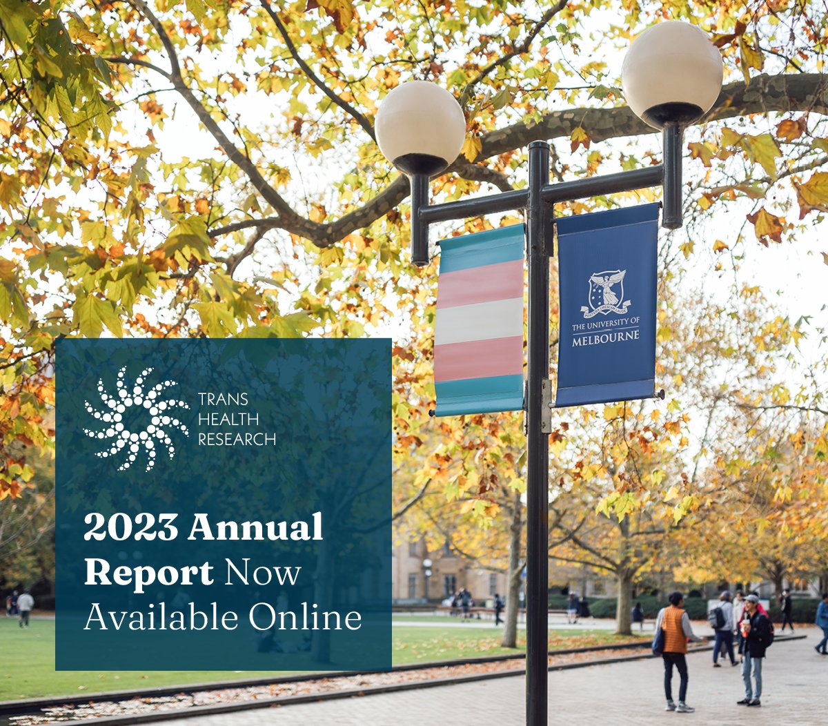 Our 2023 Annual Report is now available, with an overview of publications, media and stakeholder engagement and professional leadership activities #transresearch #transhealth #transhealthcare @DrAdaCheungAU @DrBrendanNolan1 @now_a_Dr_AlexW @UniMelbMDHS transresearch.org.au/reports