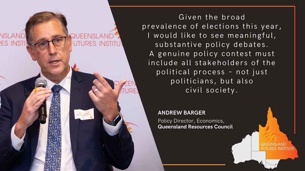 In the midst of navigating QLD's economic and policy landscapes, Andrew Barger @‌QRCouncil shared insights at the recent QLD's State of Play Forum. You can read the full report and see the event replay here: bit.ly/49OOwHy #qldpol #resources #queensland