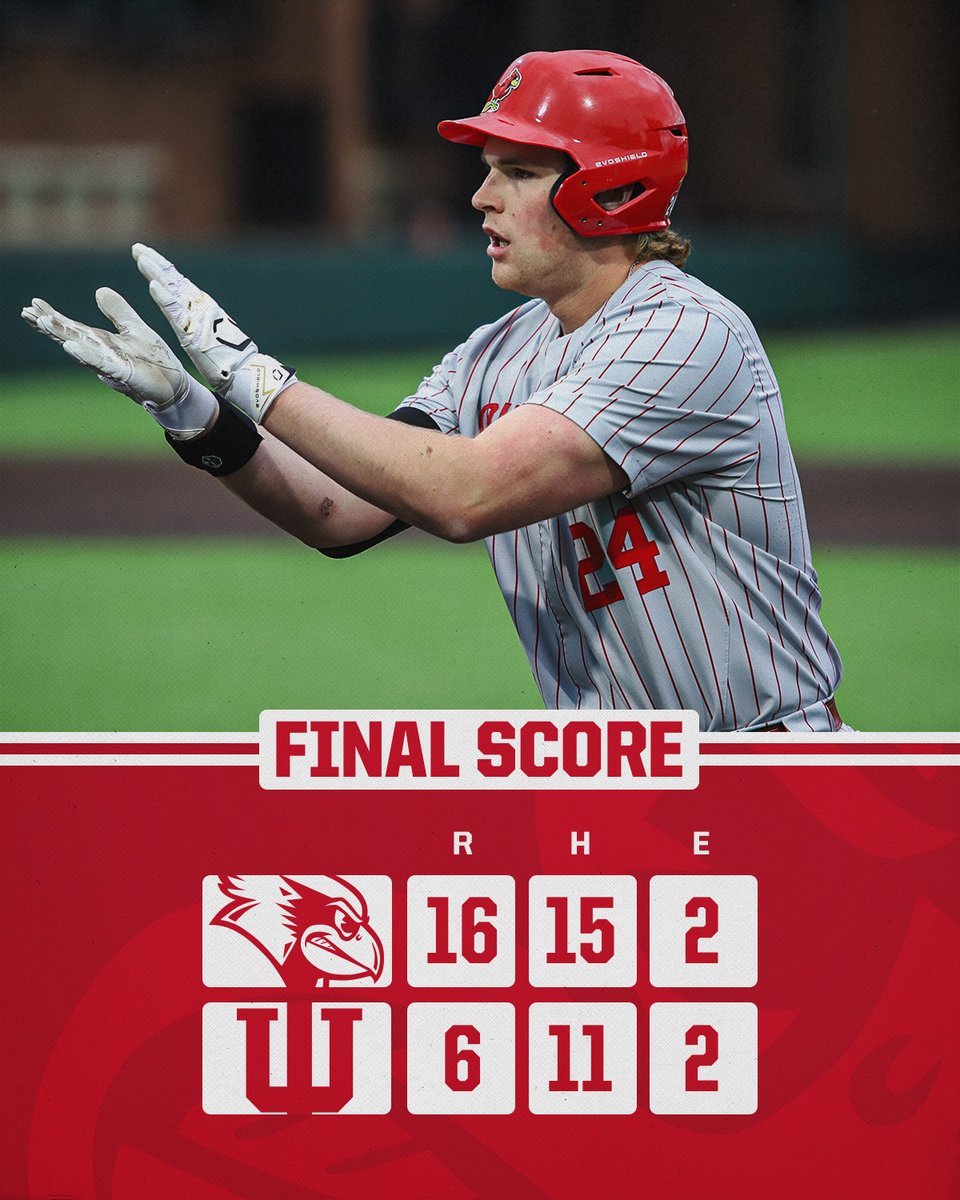 RedbirdBaseball's tweet image. Midweek DUB secured 😀