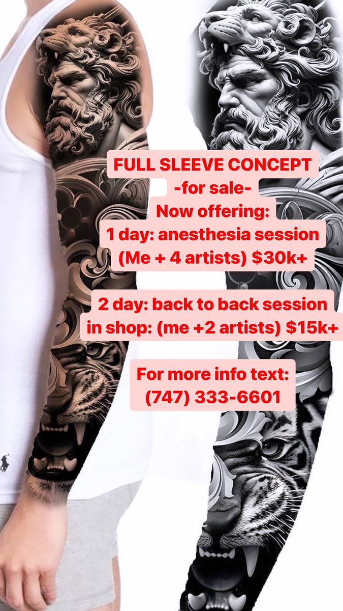 New tattoo services at my shop 🚀
