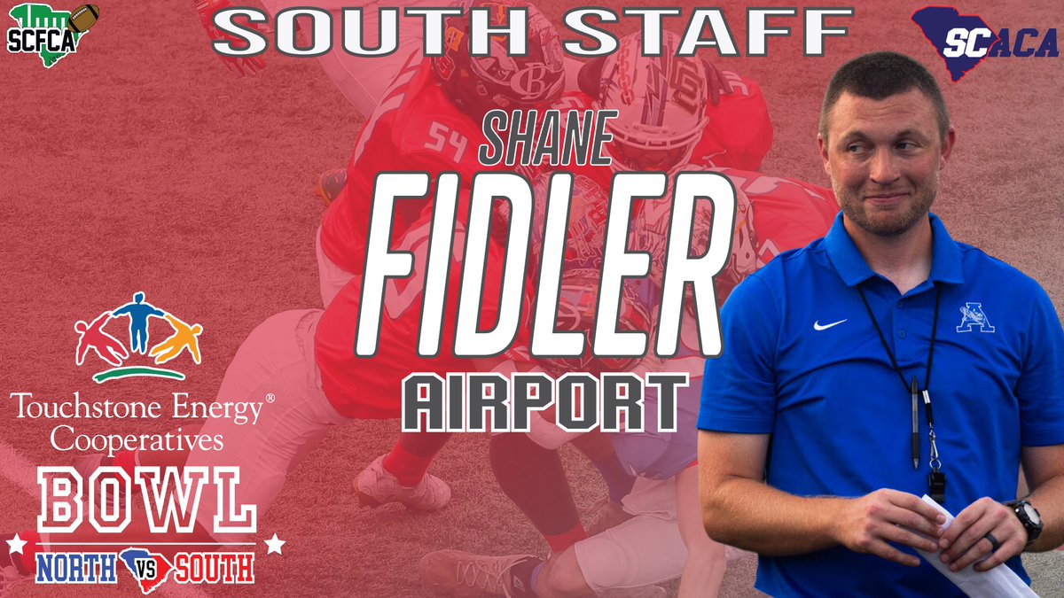 Massive congratulations to Shane Fidler from Airport for his selection to coach in the 2024 Touchstone Energy Cooperatives Bowl! 🏈 Wishing him and his team all the best for an exhilarating game ahead! #TouchstoneEnergy #CoachingExcellence @AirportEaglesFB @CoachFidler