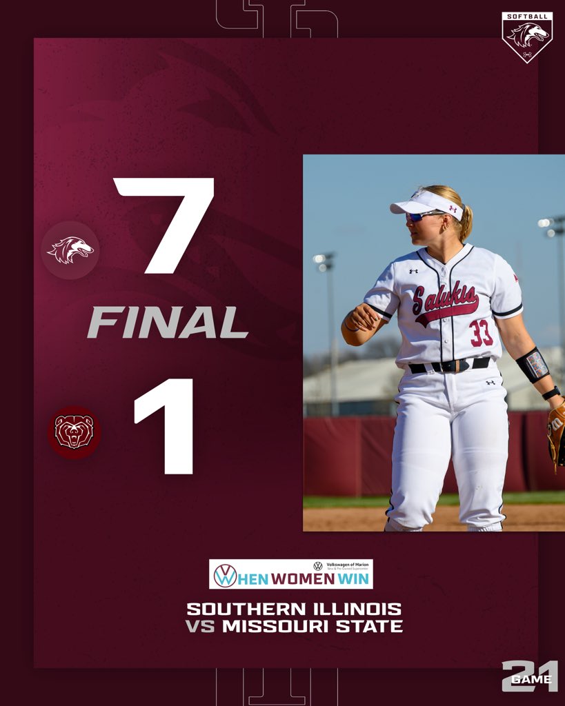 Successful road trip to open the Valley 🤩

#Salukis | #WhenWomenWin