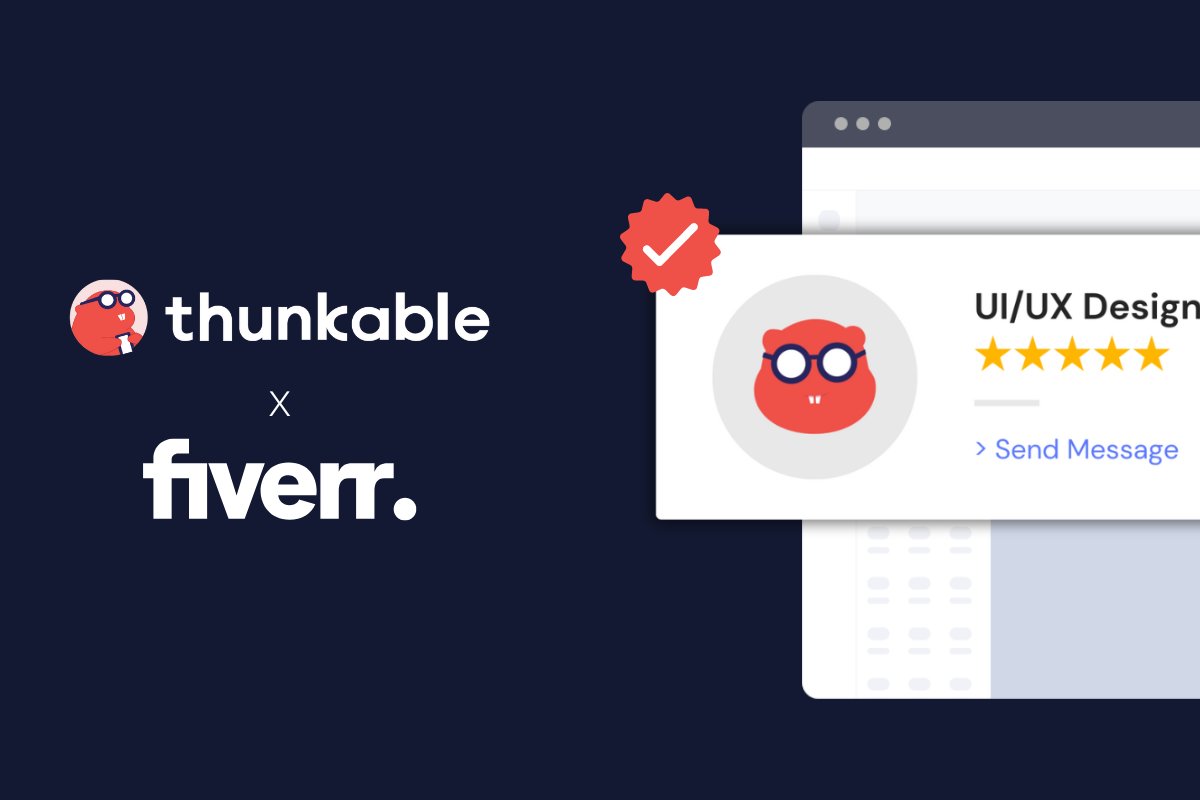 🚀 Now Available: Thunkable Partners with Fiverr to Launch the Certified Experts Marketplace! 🚀 Thunkable is proud to announce the launch of the Expert Certified Marketplace powered by @fiverr ! 👉🏽Check it out now: pro.fiverr.com/certified/thun… #Thunkable #Fiverr #NoCode