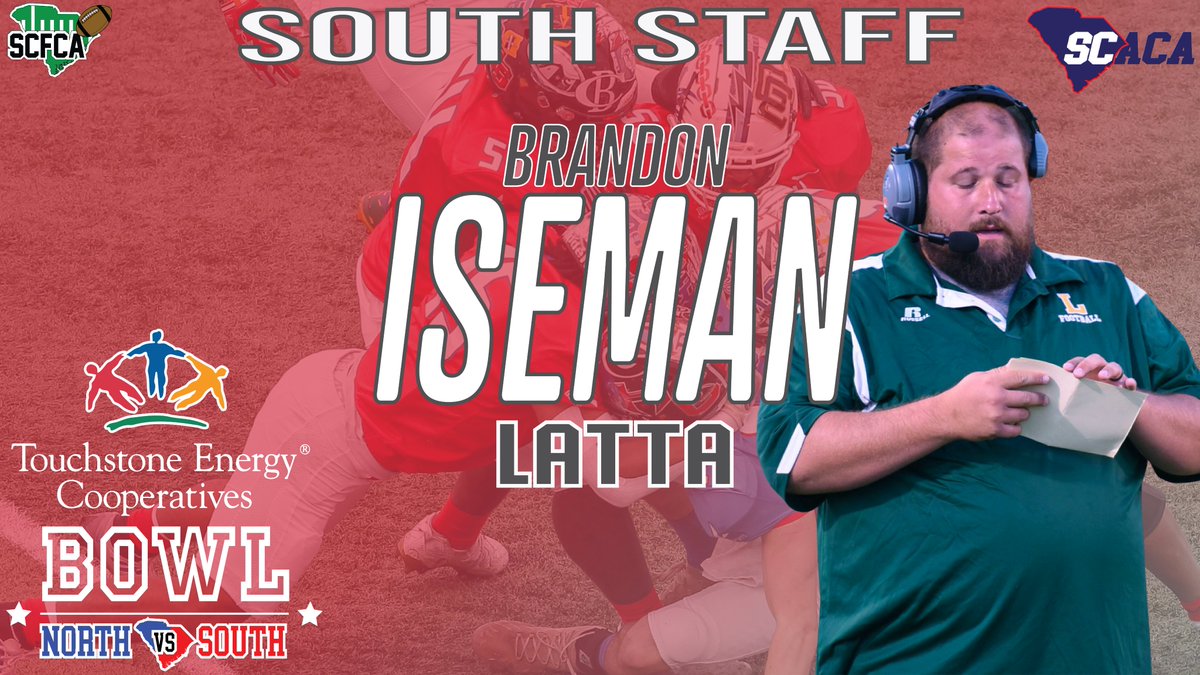 Huge congratulations to Brandon Iseman from Latta for being selected to coach in the 2024 Touchstone Energy Cooperatives Bowl! 🏈

Wishing him and his team all the best for an exciting game ahead! #TouchstoneEnergy #CoachingExcellence

<a href="/coachIseman63/">Brandon Iseman</a>