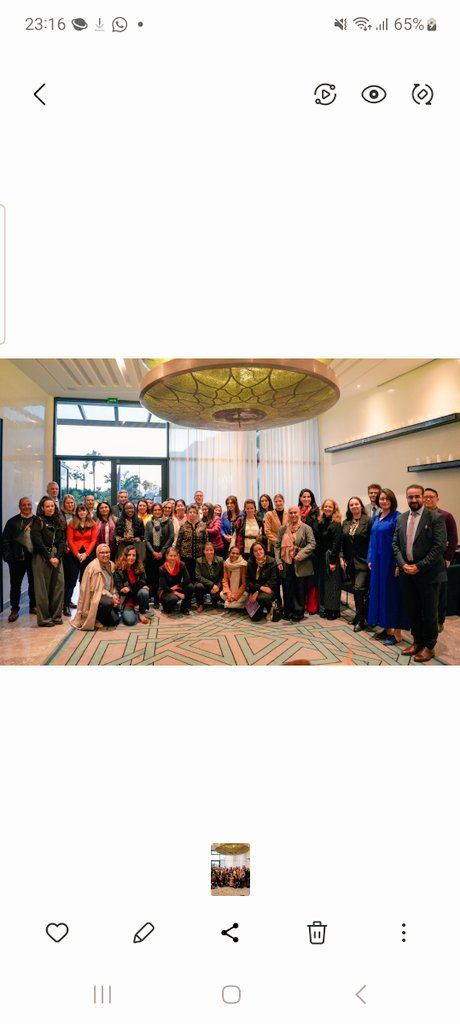 Exellents échanges  à l'occasion du #8mars avec le groupe thématique genre Maroc sur la lutte contre les discriminations et la promotion de l’égalité femme-homme dans les médias . Un grand merci aux intervenantes
<a href="/HACAMOROCCO/">HACA</a> <a href="/Cpd2M/">Comité Parité et Diversité 2M</a> et MRA et à Mme Amina Lemrini <a href="/BelgiqueMaroc/">La Belgique au Maroc</a>