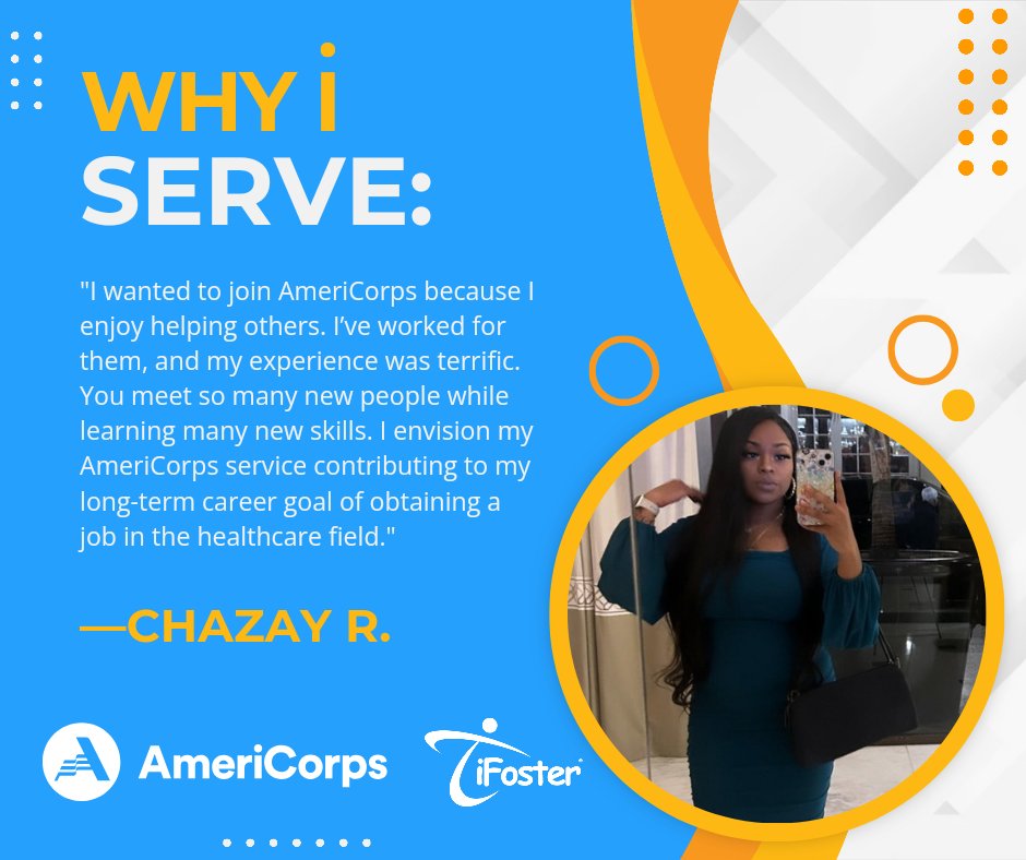 Today we are proud to showcase two more of our outstanding PHA TAY AmeriCorps members for #AmeriCorpsWeek! Meet Blessin Myles & Chazay Roberts and read more about why they serve here: bit.ly/4aexu5n #iAmiFoster