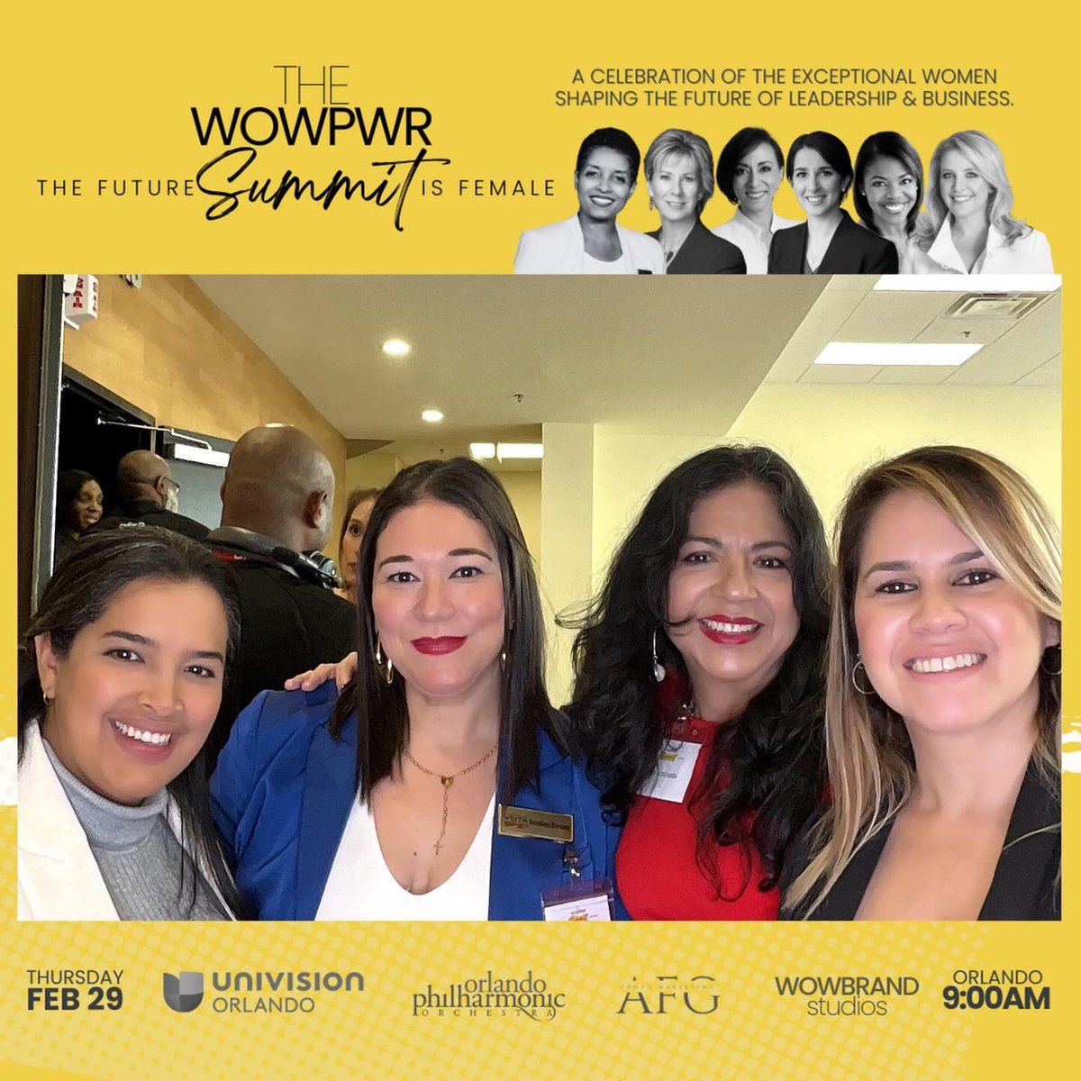 📍FL, Orlando. En la celebración del mes de la mujer, formamos parte del The Wowpwr Summit: The Future is Female, donde tuvimos la oportunidad de conectarnos con líderes destacadas e inspiradoras. #futureisfemale #future #oportunidad #orlando #mesdelamujer