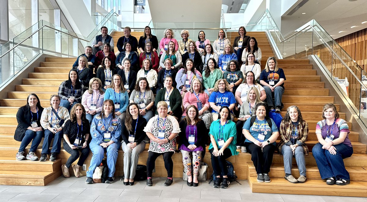 Proud to have so many dedicated school librarians at #KySTE24!! See you all tomorrow! @kystetech @KASL_Librarians #KyLChat