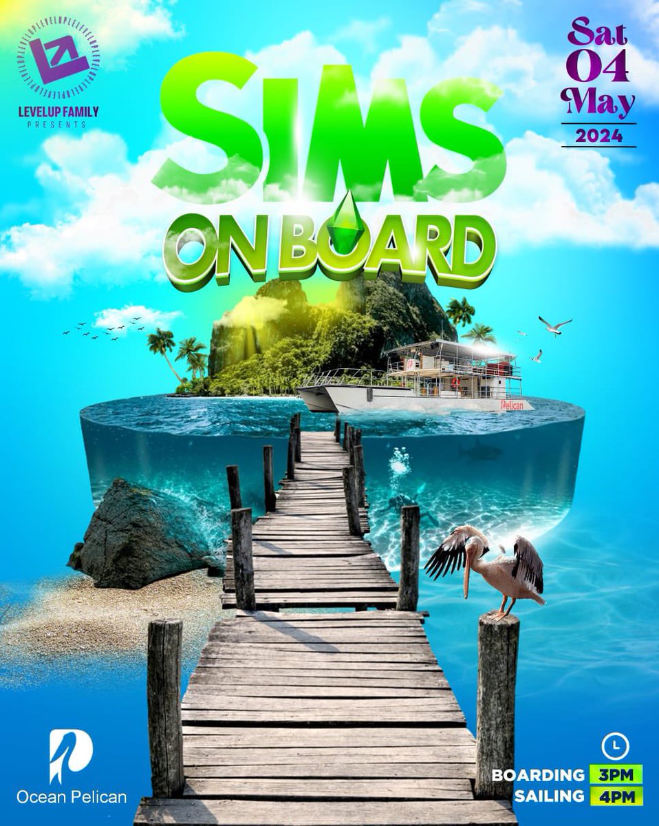 Pharoah®️ (@marcanonikosi) on Twitter photo On 04.05.2024 🗓️
We Sail Into The Sunset, Onboard The Ocean Pelican Vessel ⚓🌊
Boarding Starts At 3:00pm
But The Surprises Start At 2... 🤐
Follow <a href="/_level/">Selorm Zuly-Aglagoh</a>.up.entertainment_ On Instagram For More Details... Tickets Available NOW! 🎟️ islandetickets.com/event/LEVELUPE…
Contact: 7949543 On 04.05.2024 🗓️
We Sail Into The Sunset, Onboard The Ocean Pelican Vessel ⚓🌊
Boarding Starts At 3:00pm
But The Surprises Start At 2... 🤐
Follow <a href="/_level/">Selorm Zuly-Aglagoh</a>.up.entertainment_ On Instagram For More Details... Tickets Available NOW! 🎟️ islandetickets.com/event/LEVELUPE…
Contact: 7949543