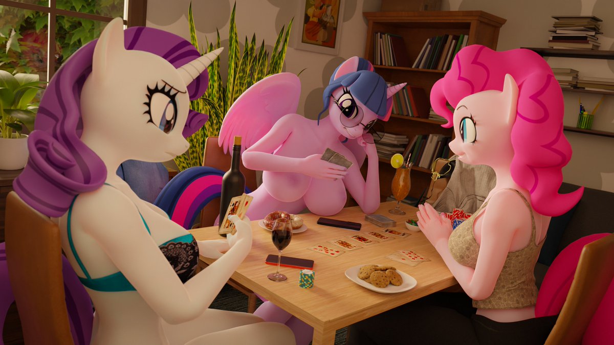 [BLENDER] Poker with Pinkie!