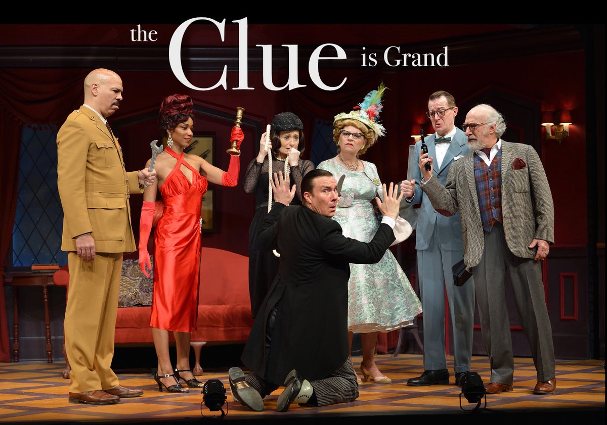 Former Grand Artistic director Dennis Garnhum is back to direct Clue on the Spriet Stage at the Grand Theatre. The comedy classic which opens on Friday has already been extended to March 31 because of the huge demand for tickets. See the pictures  rb.gy/r0u5se