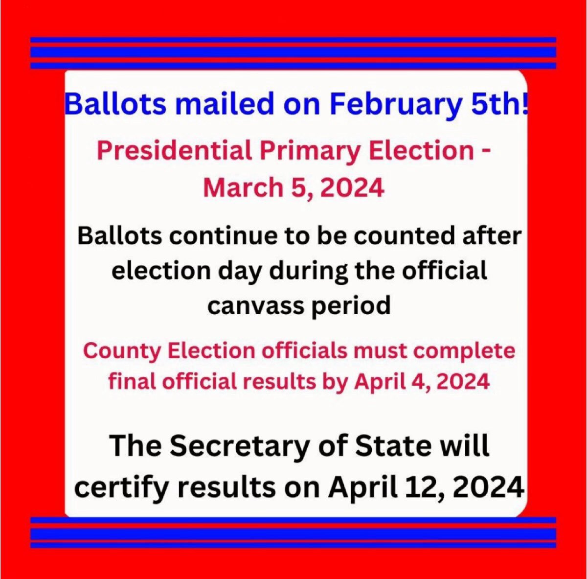 cavoterid's tweet photo. Because signature verification of mail-in ballots takes so long, we should just have voter ID. Verify on the spot in the precinct. https://t.co/ZWfGQXhckN