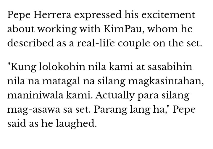 Kim Chiu and Paulo Avelino:
The sweetest things they have done for love.

Long article about #WWWSKMediacon

Link:

mb.com.ph/2024/3/13/kim-…