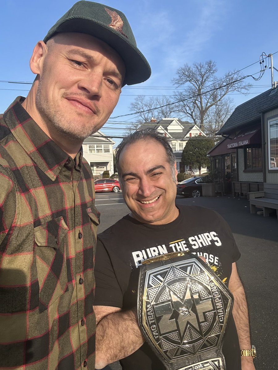 mikerandcom's tweet photo. Time for the #Wolfdogs to be the Undisputed Tag Team Champs! @BaronCorbinWWE!!! #BaronCorbin #Corbin #WWE #WWENXT #BurnTheShips #TagTeamChamp https://t.co/XoMNCodEi0