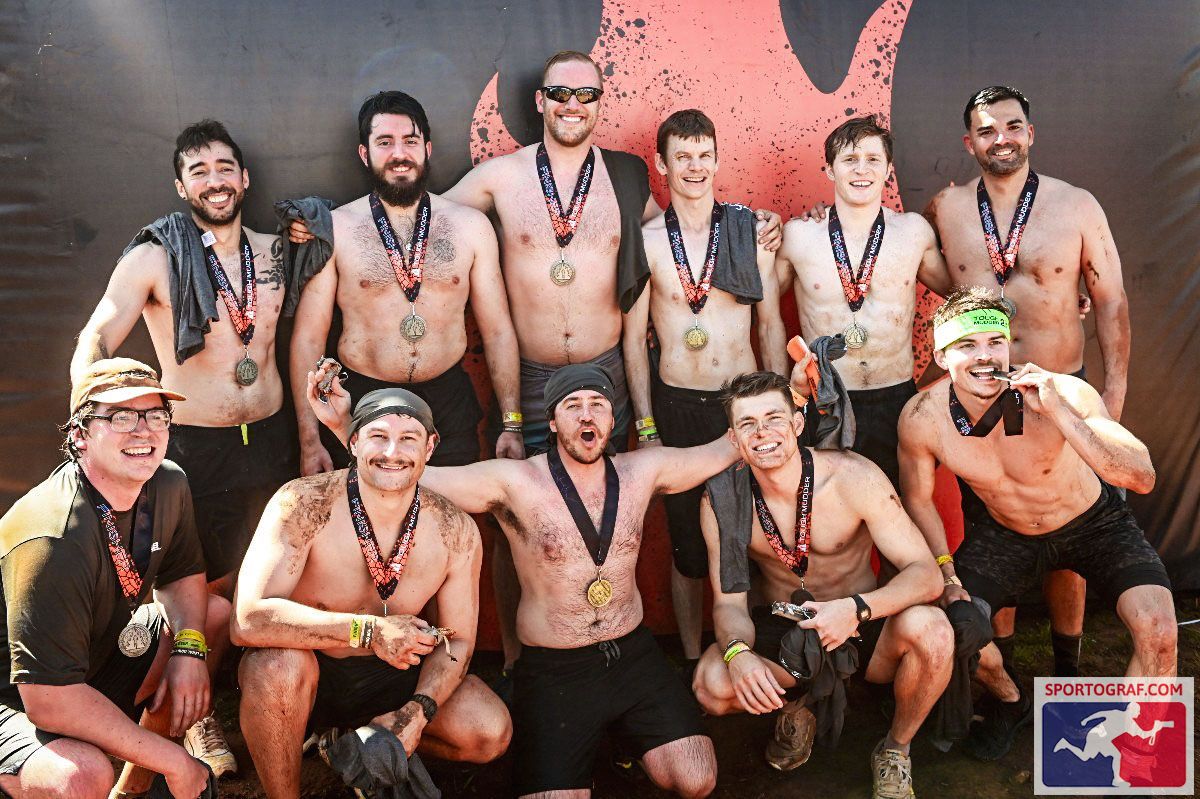 Our team in Austin takes team building to the extreme! 💪🏽 #JoerisGC #ToughMudder @ToughMudder