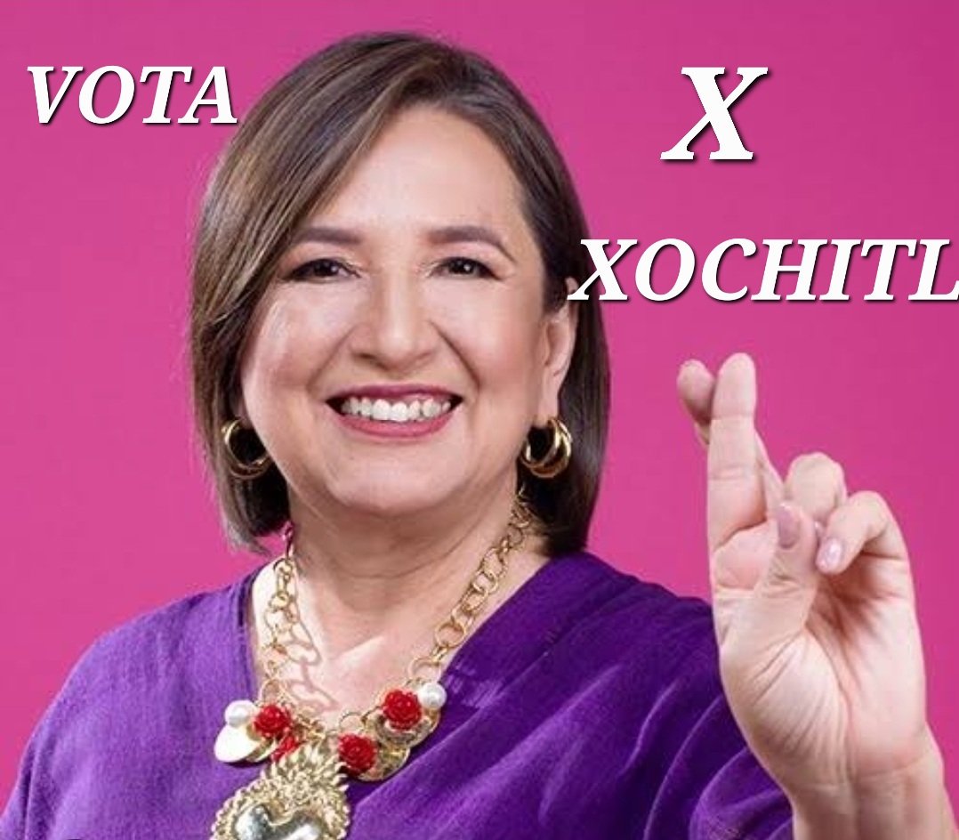 ortizroberto125's tweet photo. @EricBla90829613 @lopezobrador_ Por eso y por muchísimas cosas más VOTA POR #XochitlPresidenta2024 https://t.co/SiAXXHVolP