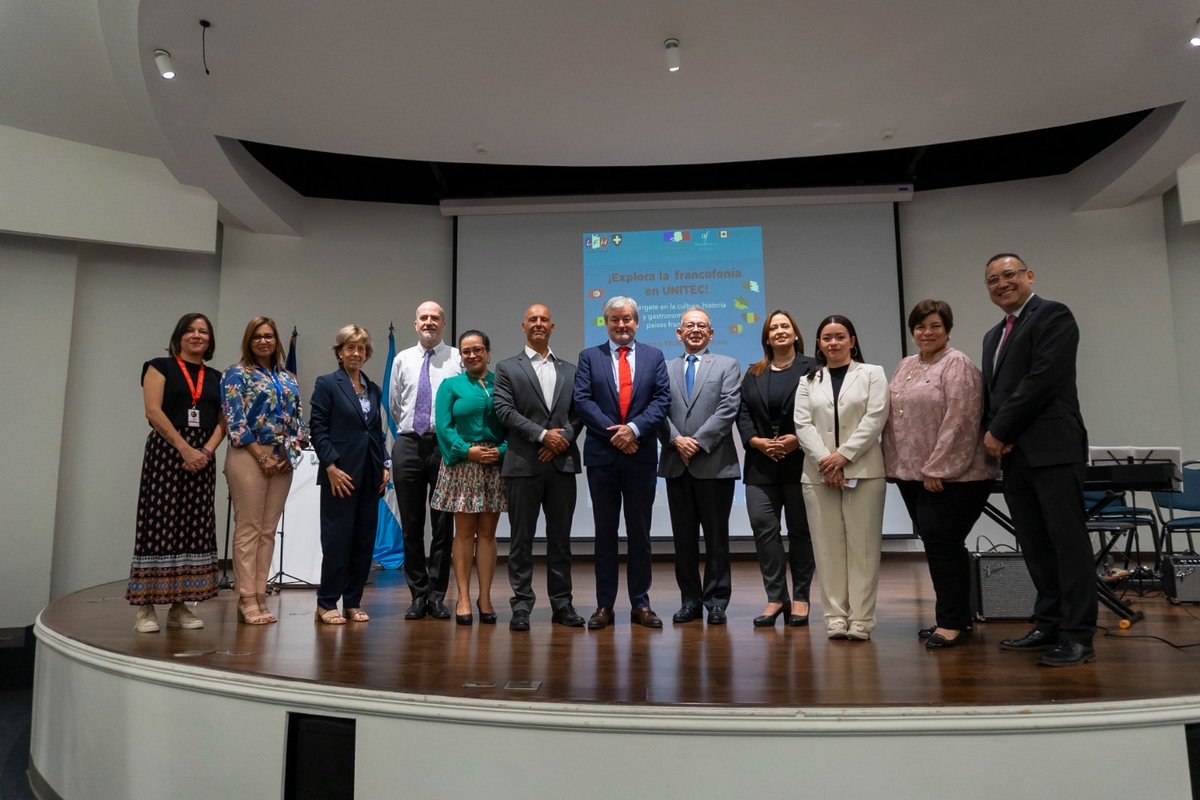 En el marco de la celebración del Día de la Francofonía, este día hemos tenido el honor de recibir en Unitec al embajador de Francia en Honduras, don Cedric Prieto, y parte de su equipo, así como al jefe adjunto de la Cooperación Suiza, don Hannes Herman. Bienvenidos.