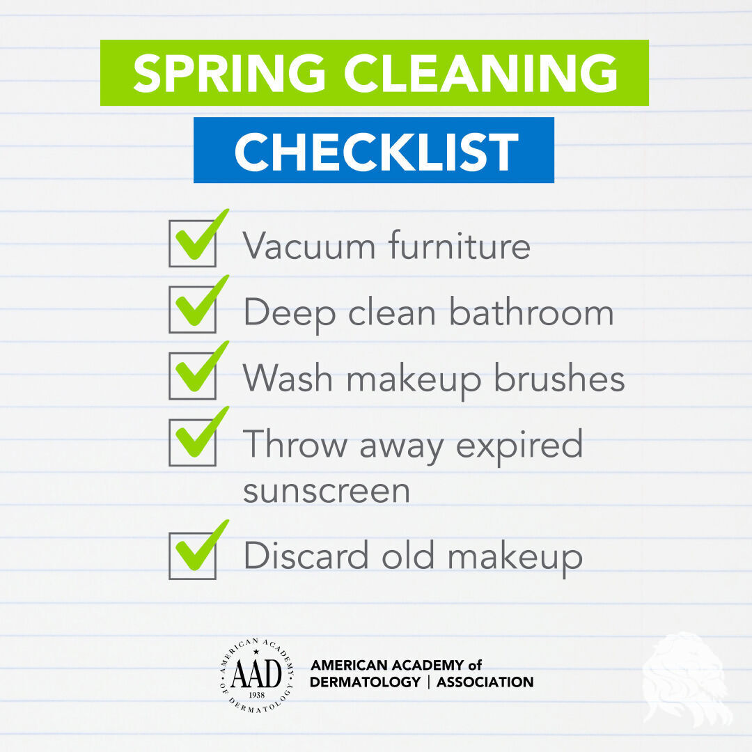AssocinDerm's tweet image. Getting ready for spring cleaning? We have a few suggestions to add to your list. 

#springcleaning #healthyskin #makeupbrushes #makeup