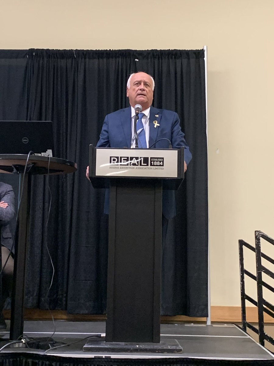 Had a great discussion this afternoon with @SARM_Voice delegates at their annual convention talking about the importance of agriculture and water security in Saskatchewan. Thanks to all who stopped by.