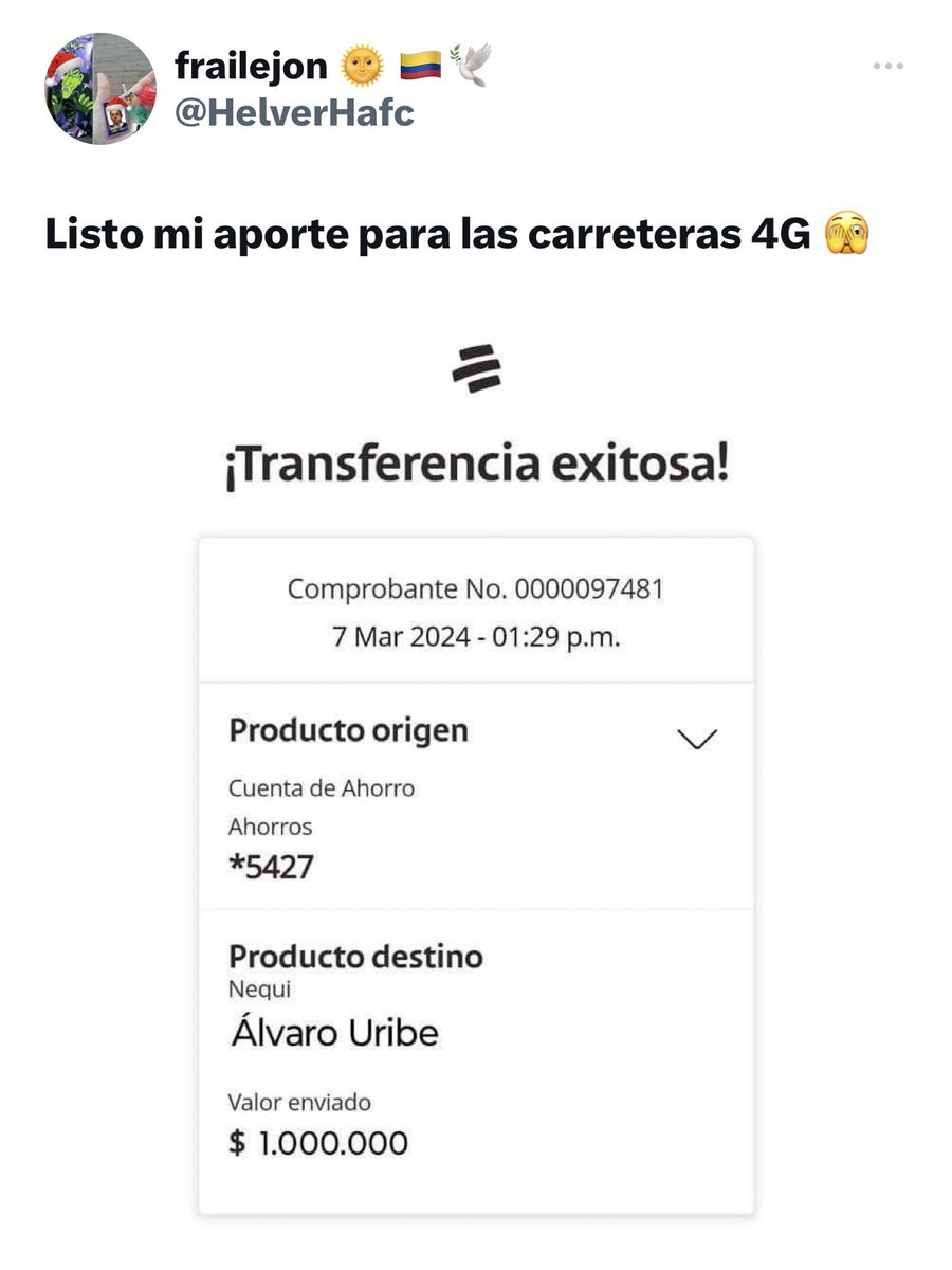 HelverHafc's tweet photo. Jajajajajajaj no puedo creer que el hpta paraco de @AlvaroUribeVel cayera en una broma mía 😂😂😂😂😂😂😂😂😂😂😂😂😂😂. https://t.co/imVsP4nr4Q