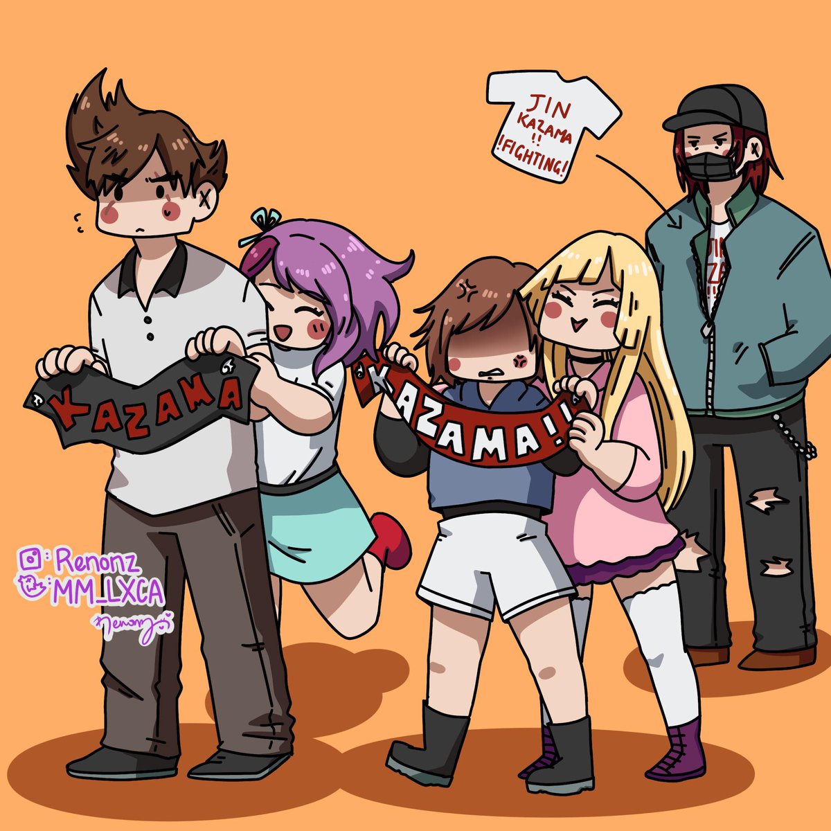MM_LXCA's tweet photo. Jin's Cheerleaders pt.2
#TEKKEN #TEKKEN8 #lars #alisa #asuka #lili #hwoarang https://t.co/Hl0CYVCo9V