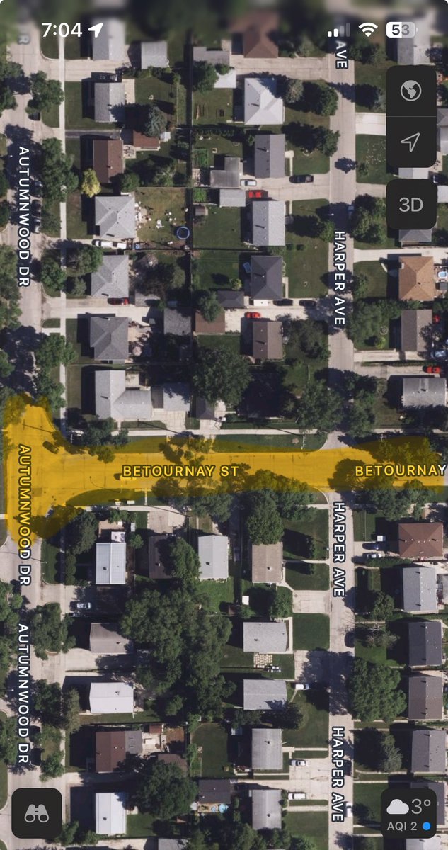 wpgpotholes's tweet photo. @cityofwinnipeg the intersection at Autumnwood Dr and Betournay St in Windsor Park is dangerously full of potholes. Betournay St is also full of potholes. #winnipeg #potholes https://t.co/1NYFCCrDOd