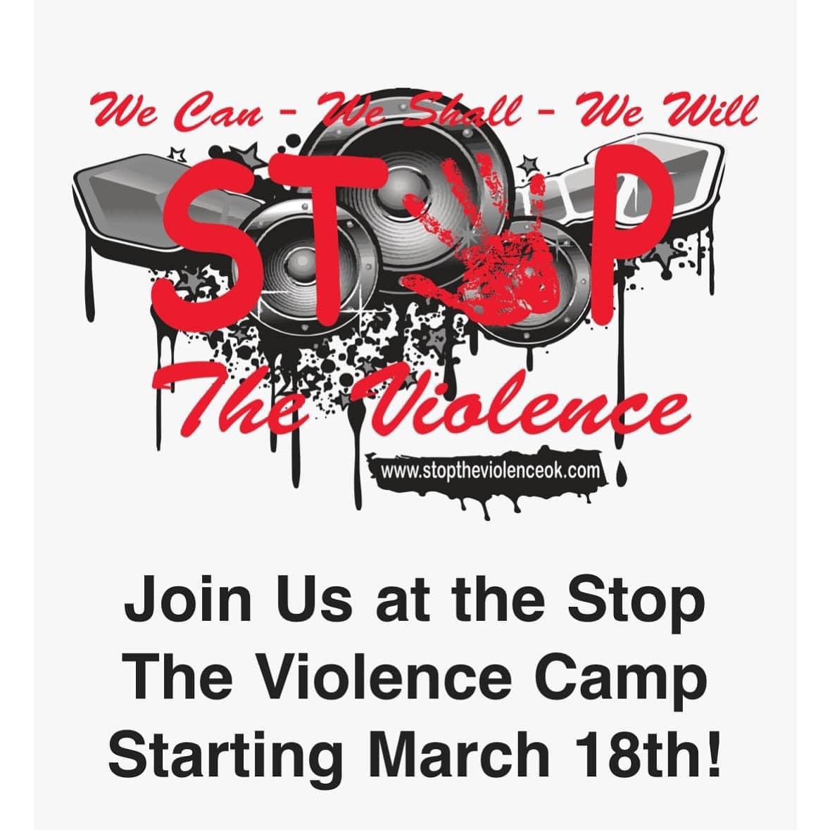 Stop The Violence Spring Break Camp is 5 Days Away!

Sign up today by visiting our website below. Spaces are limited, so make sure to secure your spot as soon as possible. stoptheviolenceok.com/registration