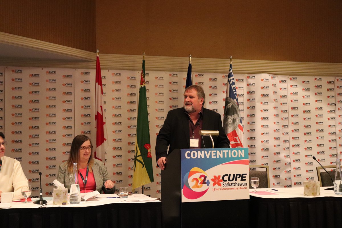 It’s a pleasure to be back in beautiful Saskatoon for the @CUPEsask convention. We know how to educate, organize, and mobilize our members to win at the bargaining table. We do it every single day in the workplace. And now, more than ever, we need to do it at the ballot box, too.