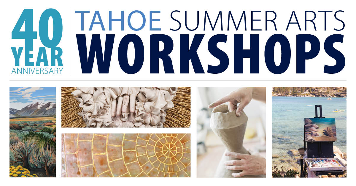 Expand your creative skillset this summer with Summer Arts Workshops at the University of Nevada, Reno at Lake Tahoe! Register today through the link below. 

bit.ly/3UZLUlu